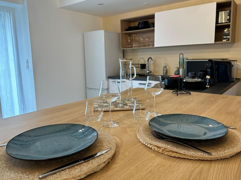Appartement Moderne Avec Jardin Et Parking Ванн Екстер'єр фото